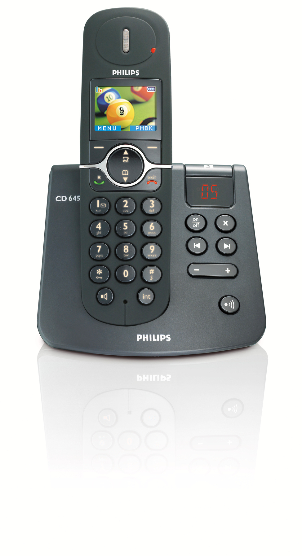 Philips CD6451B Cordless phone answer machine – image 2