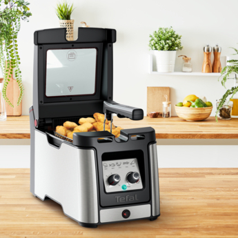 Tefal FR600DCH fryer Single Stand-alone Deep fryer Black, Stainless steel – image 7
