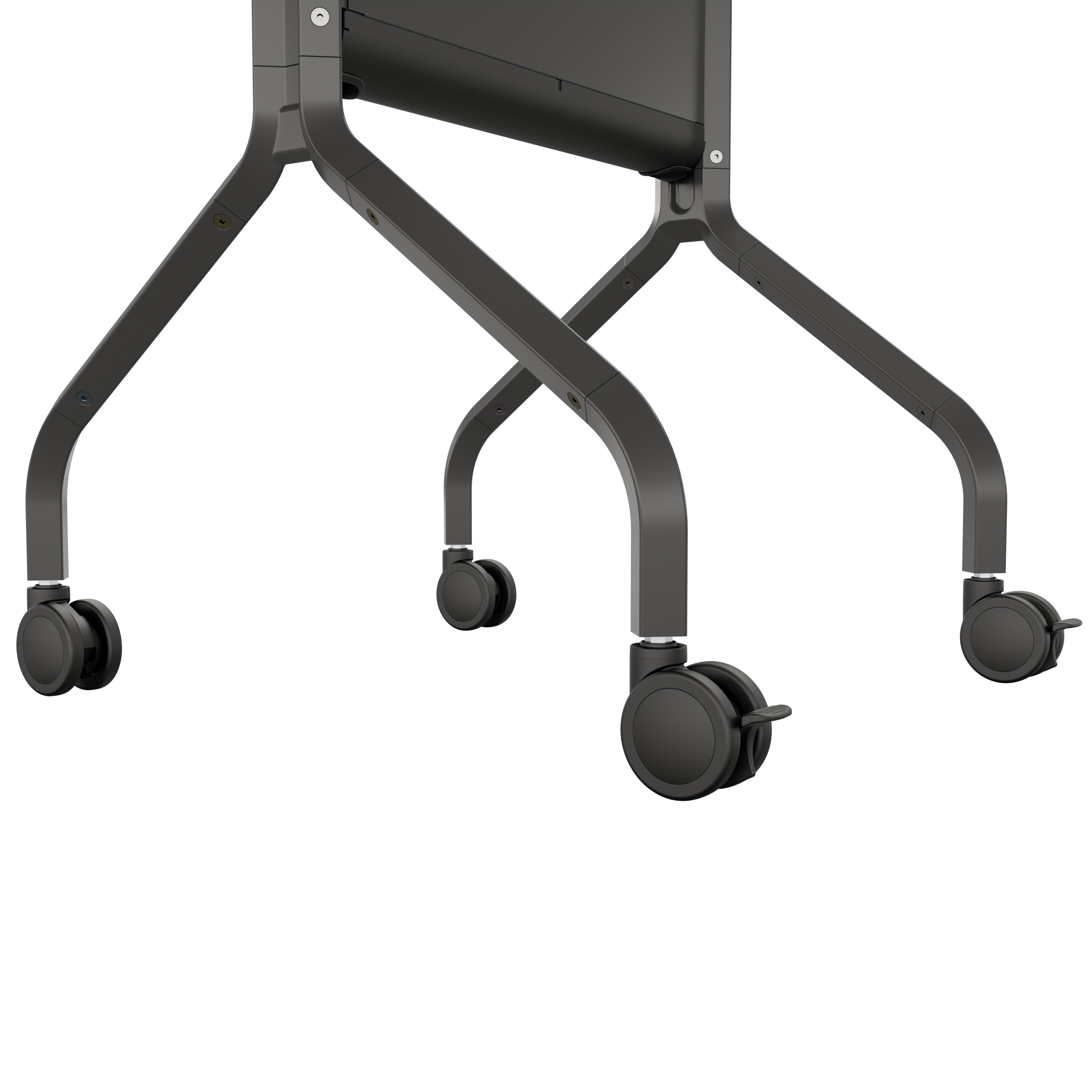 Chief Voyager LSCUB Höhenverstellbarer AV-TV-Wagen 50"-75" Schwarz