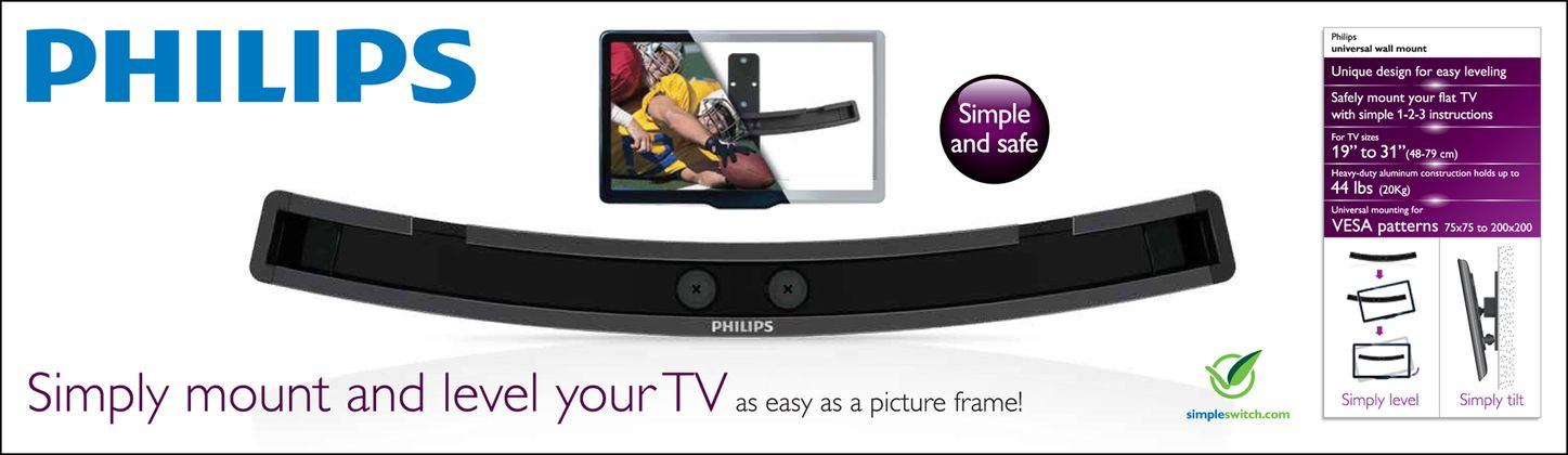 Philips LCD wall mount SQM6415/17 – image 2