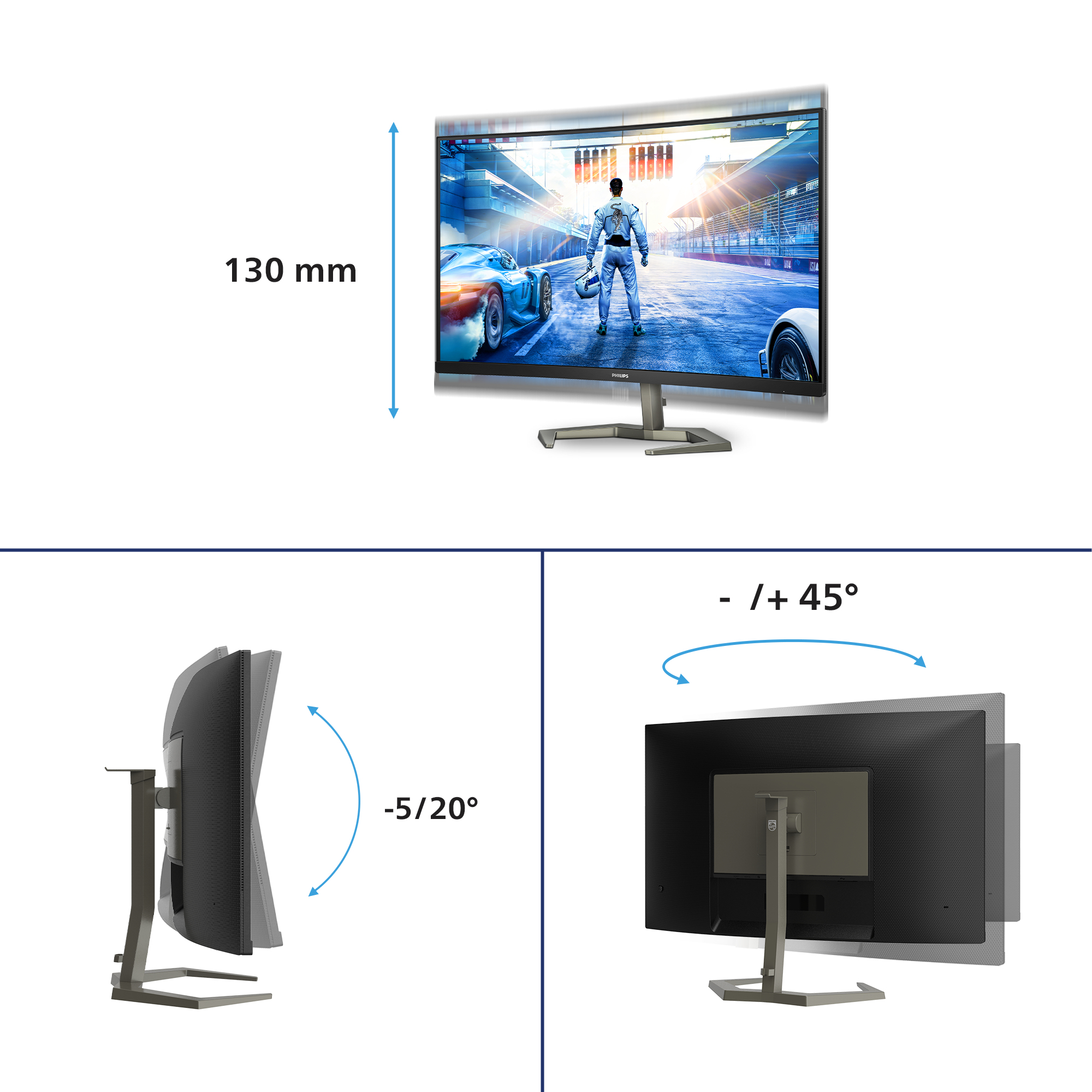 Philips Momentum 32M1C5200W/00 computer monitor – image 4