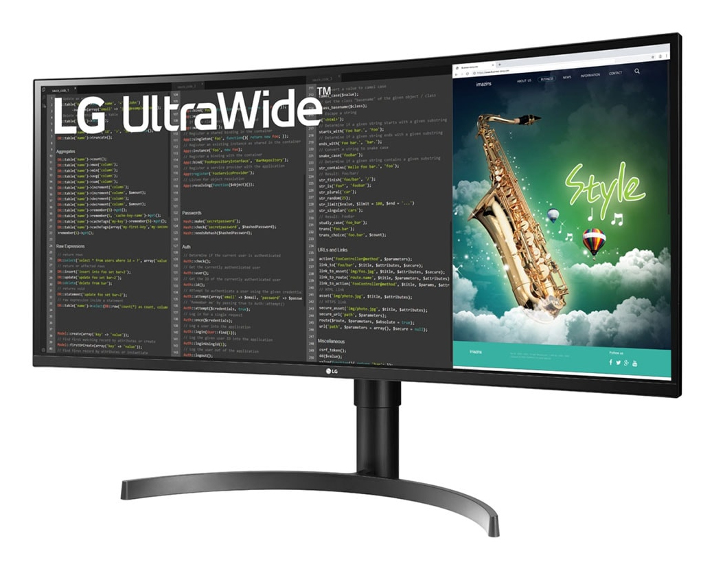 LG 35BN75CN-B computer monitor – image 2