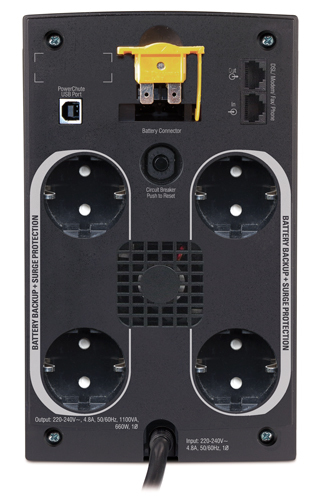 APC BX1100CI-GR uninterruptible power supply (UPS) 1.1 kVA – image 1