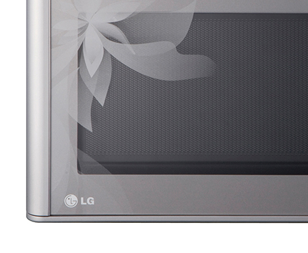 LG MS2343BAD microwave Silver Countertop – image 3