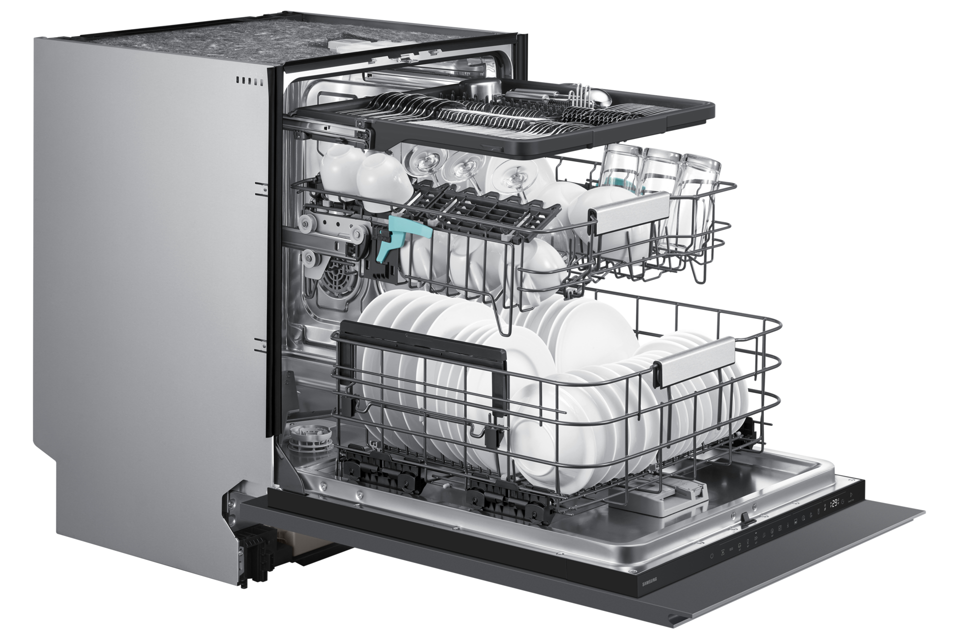 Samsung DW80H73QBI0U1 dishwasher Fully built-in 14 place settings – image 5