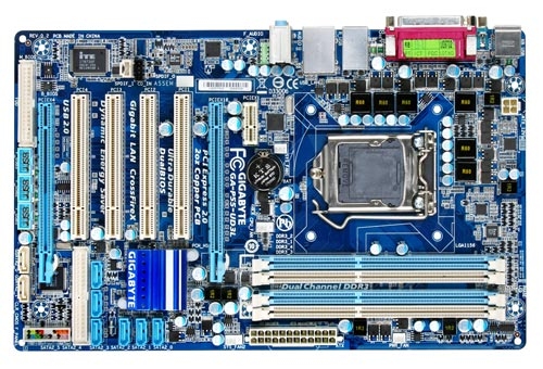 GIGABYTE GA-P55-UD3L motherboard LGA 1156 (Socket H) ATX – image 1