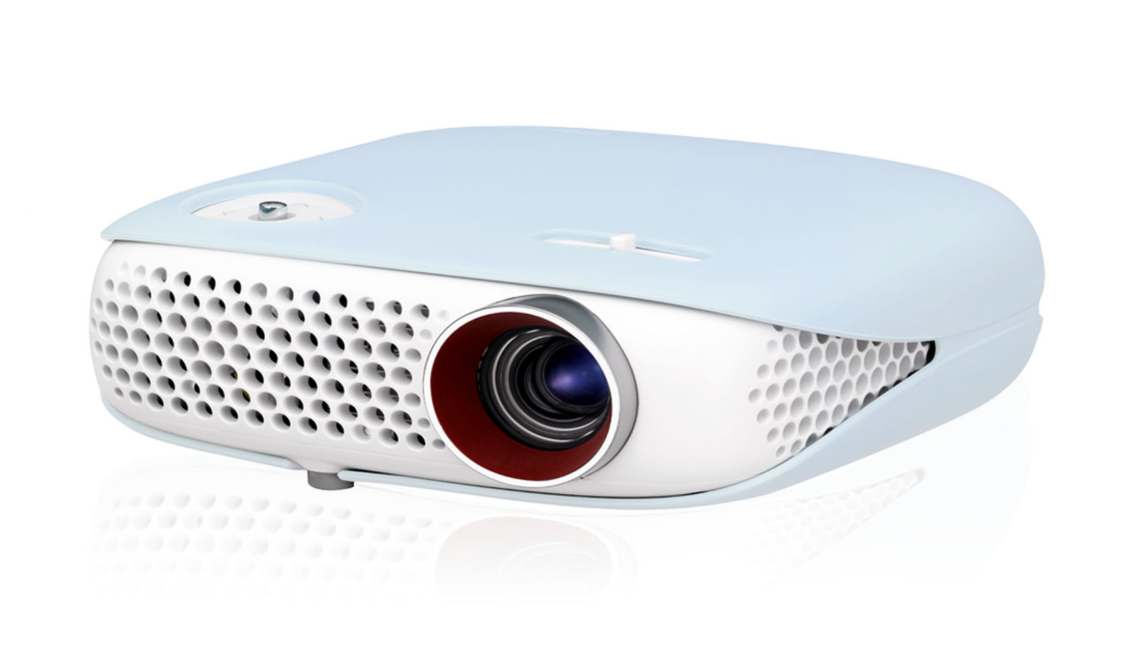 LG PW800-KR data projector Portable projector 800 ANSI lumens DLP WXGA (1280x800) 3D Blue, White – image 1