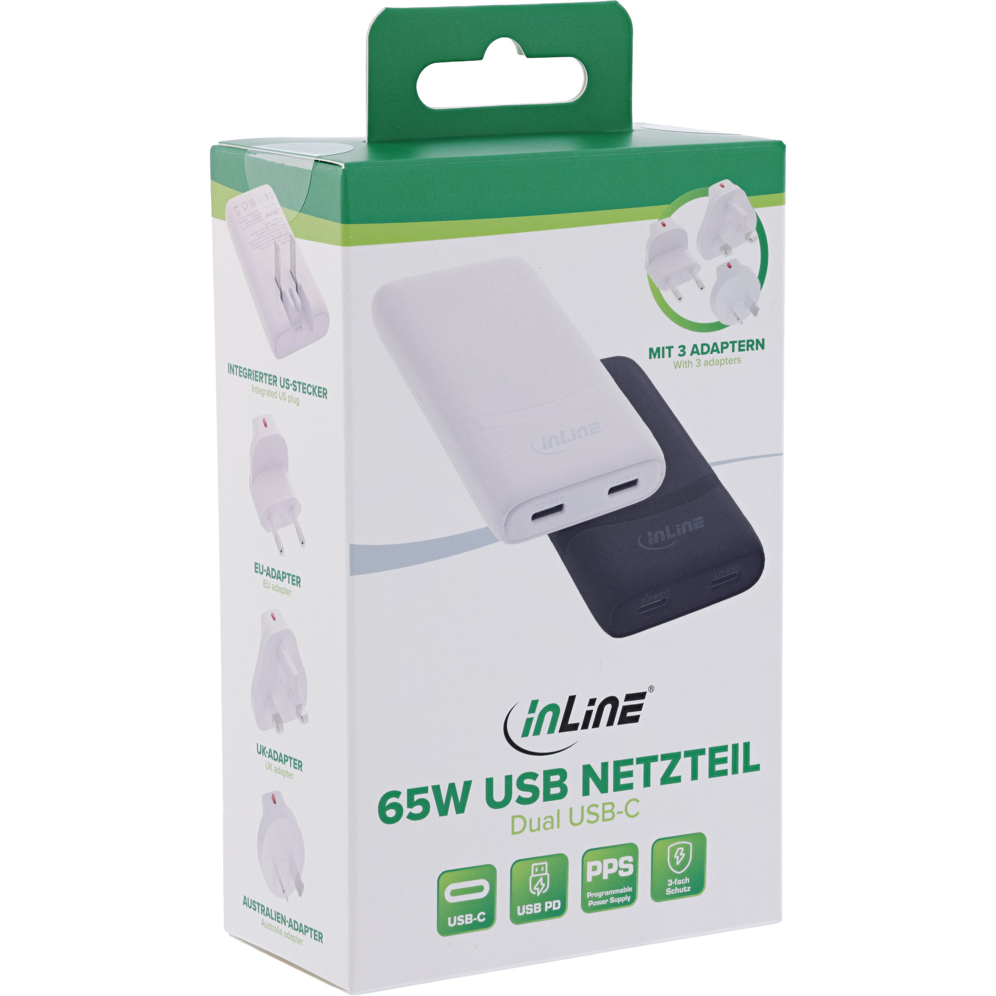 InLine 31519C mobile device charger Universal White AC Indoor – image 7