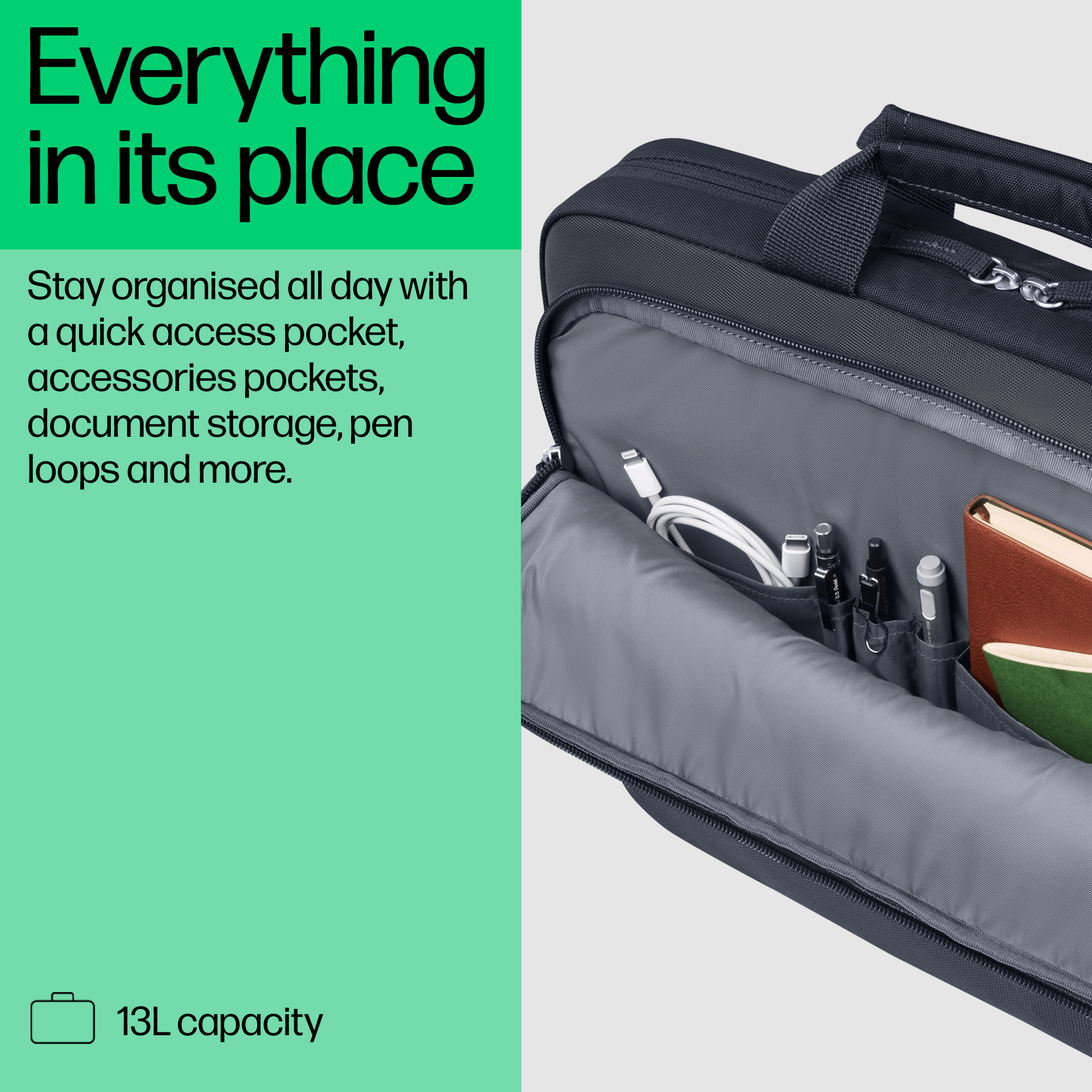 HP Everyday 16 Odyssey Gray Laptop Bag – image 7