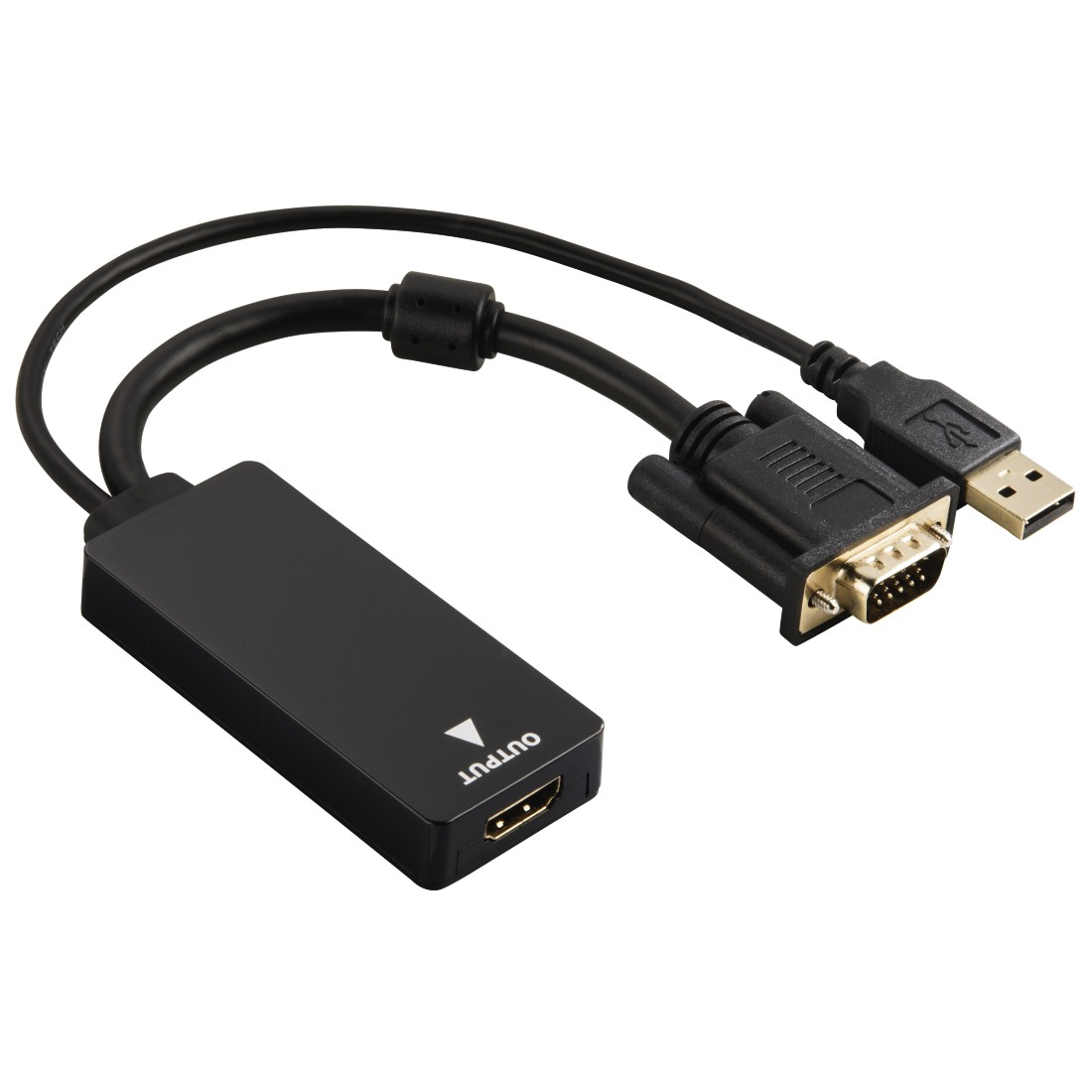 Hama USB/VGA - HDMI, M/F – image 1