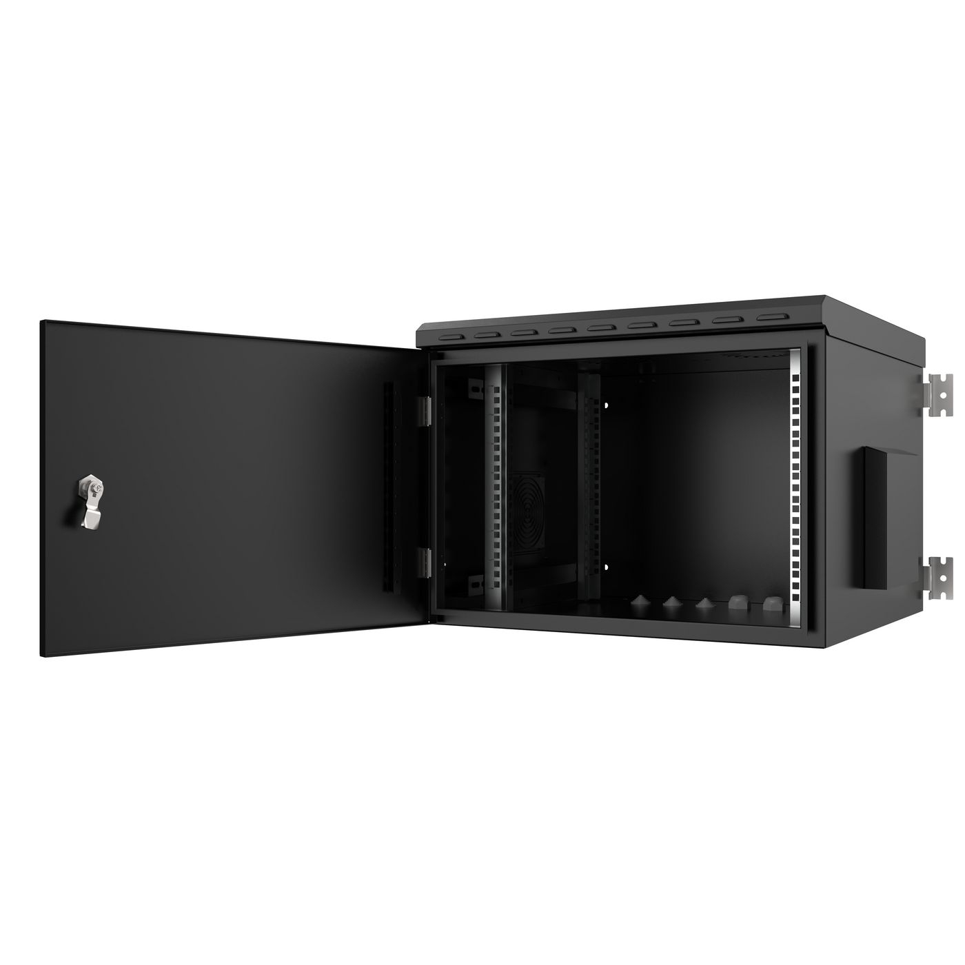 Lanview RWMIP55W07U60B rack cabinet 7U Black – image 2