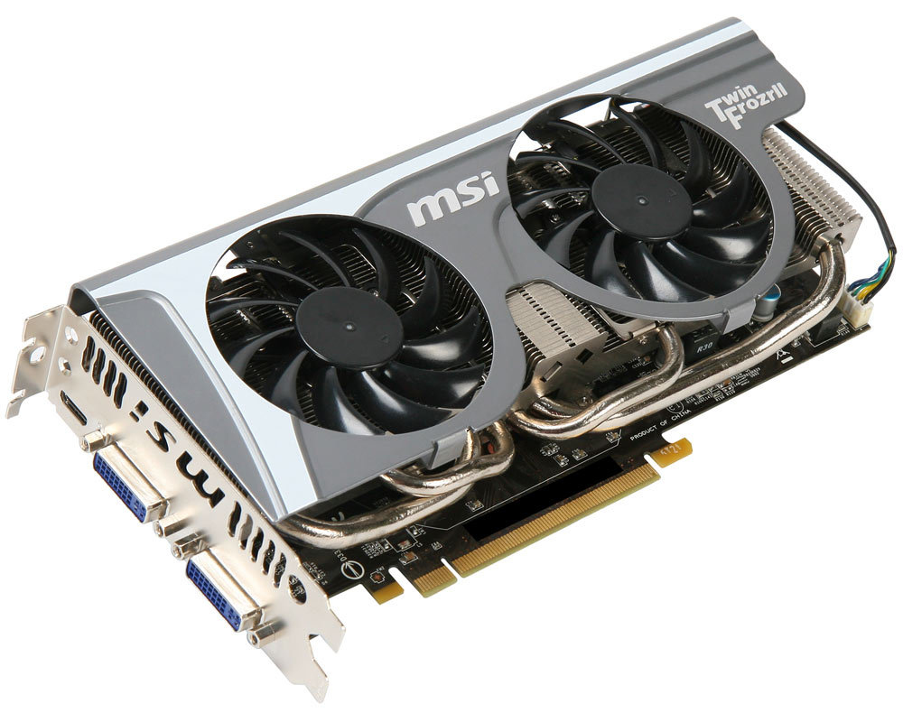 MSI N560GTXTITWINFROZROC graphics card NVIDIA GeForce GTX 550 Ti – image 5