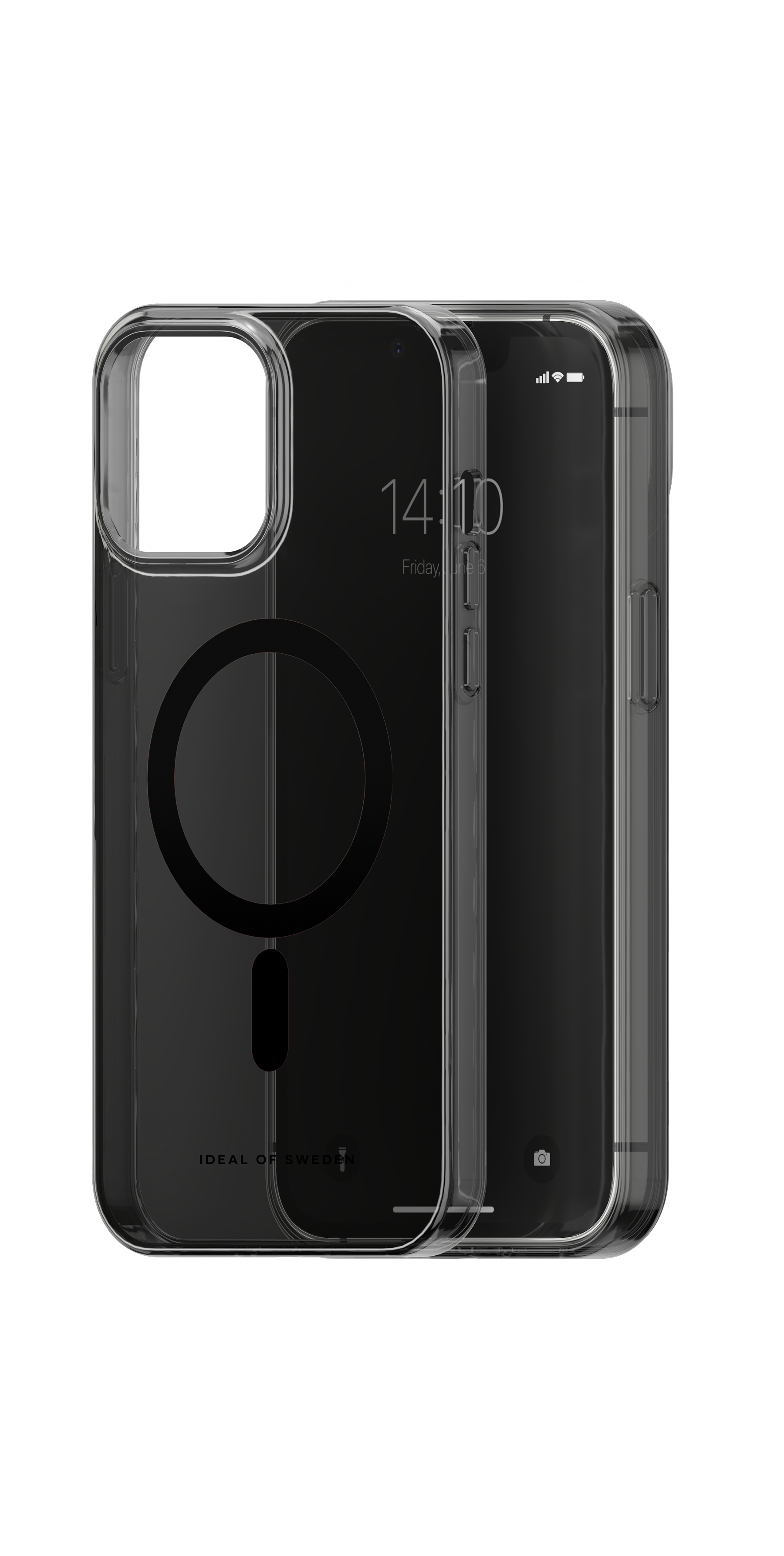 iDeal of Sweden Clear Case MagSafe iPhone 12PM/13PM Tinted Black – image 1