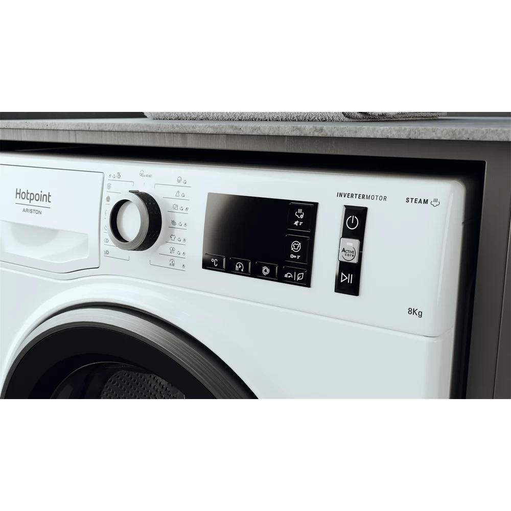 Hotpoint NM11845W washing machine Front-load – image 8