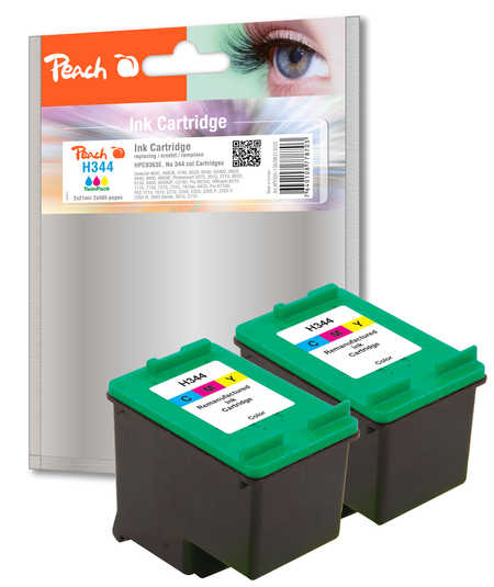 Peach 313035 ink cartridge 2 pc(s) Cyan, Magenta, Yellow