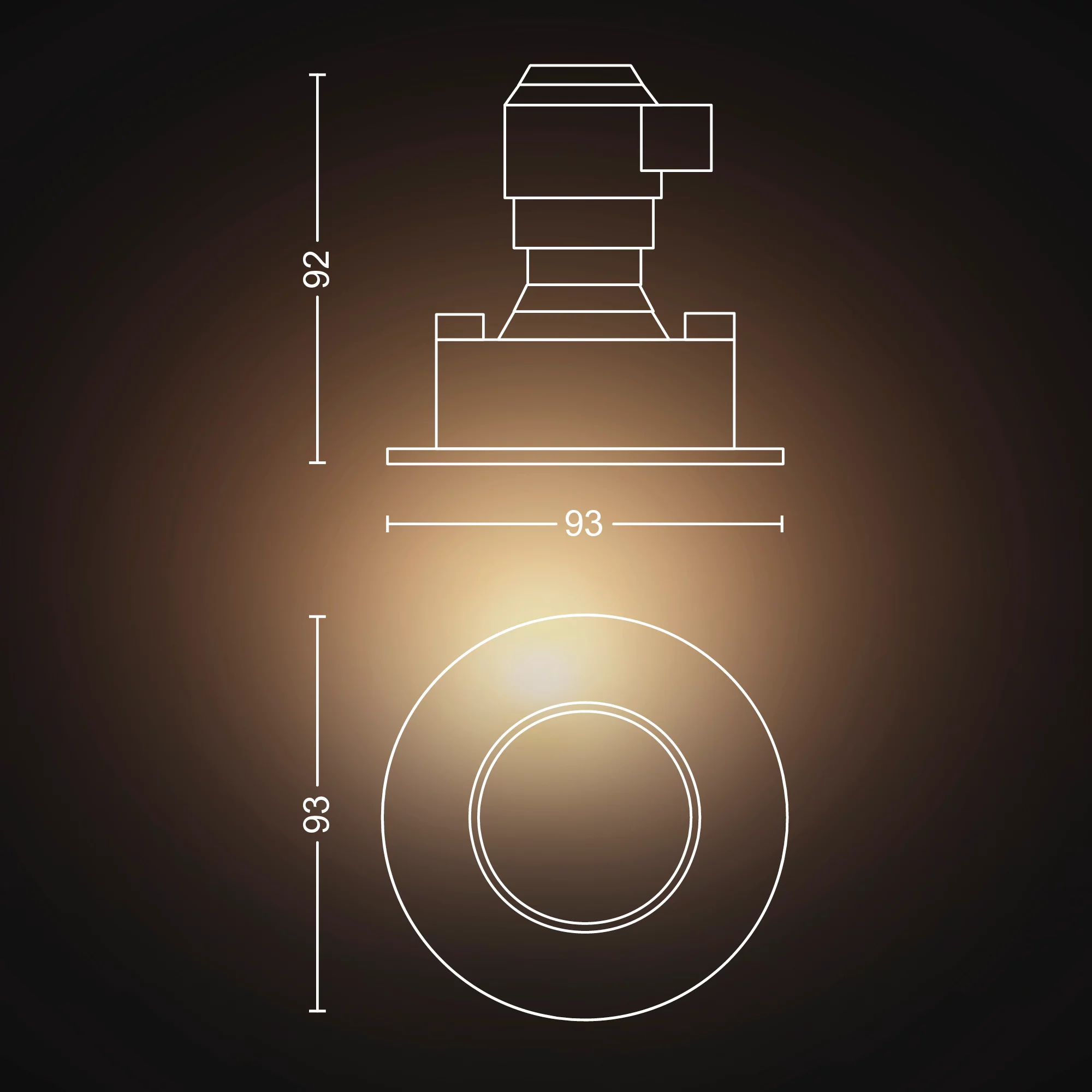 Philips by Signify Philips Hue White ambience Recessed downlight – image 8