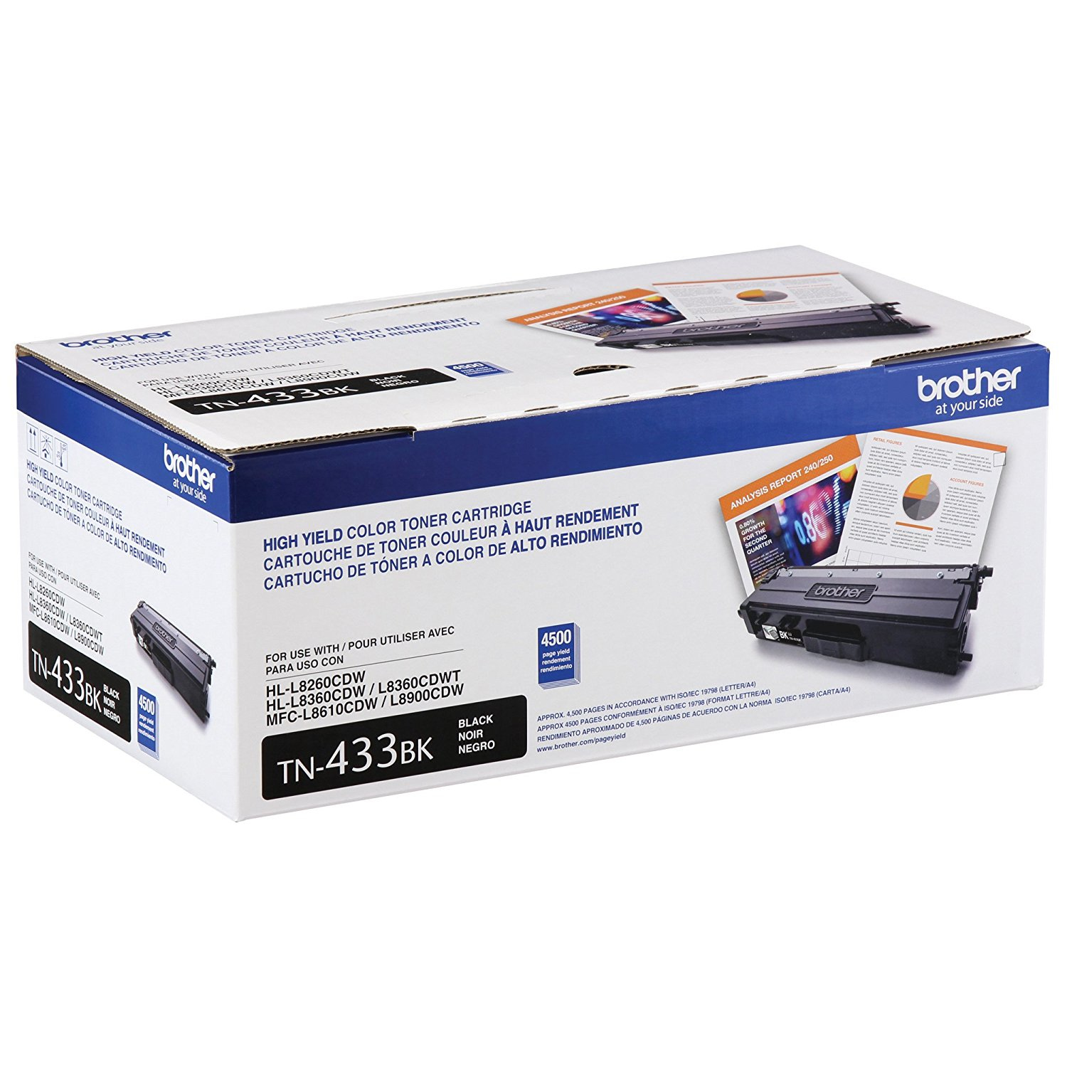 Brother TN-433BK toner cartridge 1 pc(s) Original Black – image 7