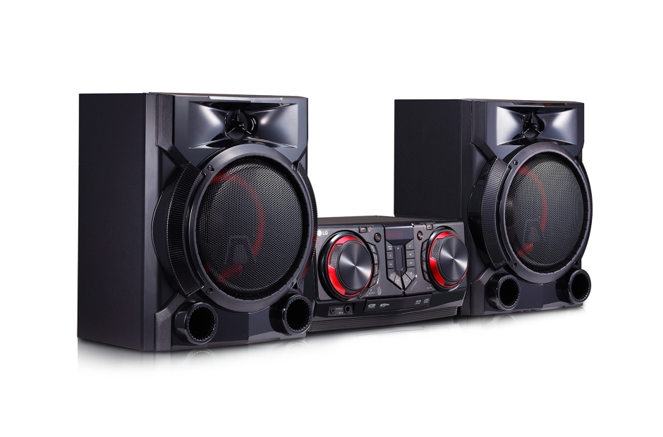 LG CJ65 home audio system Home audio mini system Black, Red – image 6