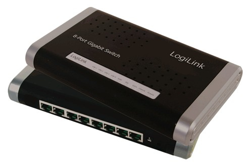 LogiLink Gigabit Desktop Switch 8-Port – image 2