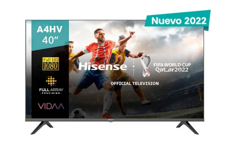 Hisense 40A4HV TV 101.6 cm (40") Full HD Smart TV Wi-Fi Black 200 cd/m²