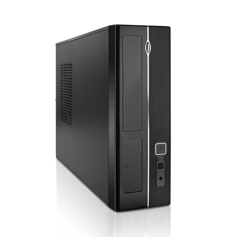 TooQ TQC-3002U3-B computer case Low Profile (Slimline) Black