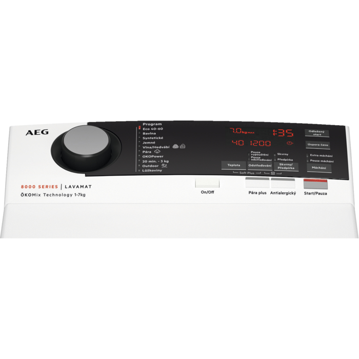 AEG LTN8E373C washing machine Top-load – image 2