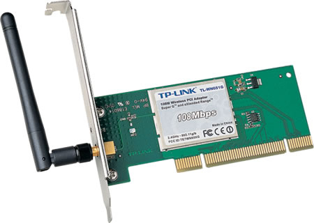 TP-Link 108Mbps Wireless PCI Adapter