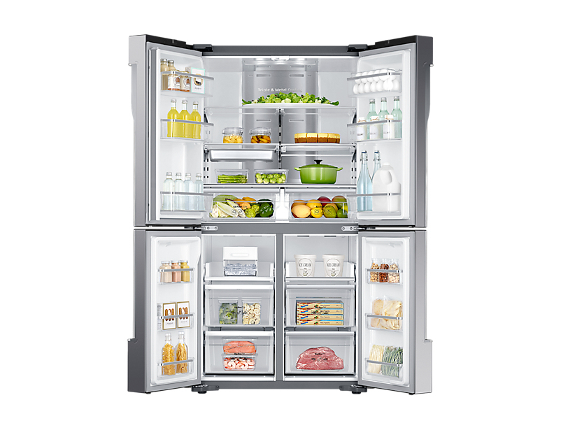 Samsung RF60J9070SR side-by-side refrigerator Freestanding Silver – image 5