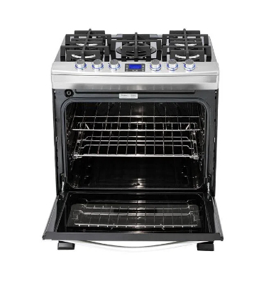 Whirlpool WF9996S cooker Freestanding cooker Gas Grey – image 2