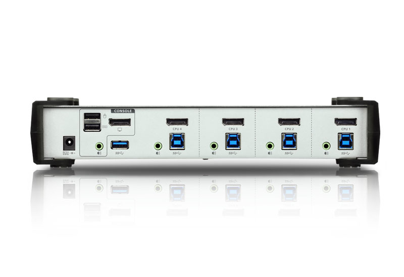 ATEN CS1914-AT-E KVM switch Black, Grey – image 2