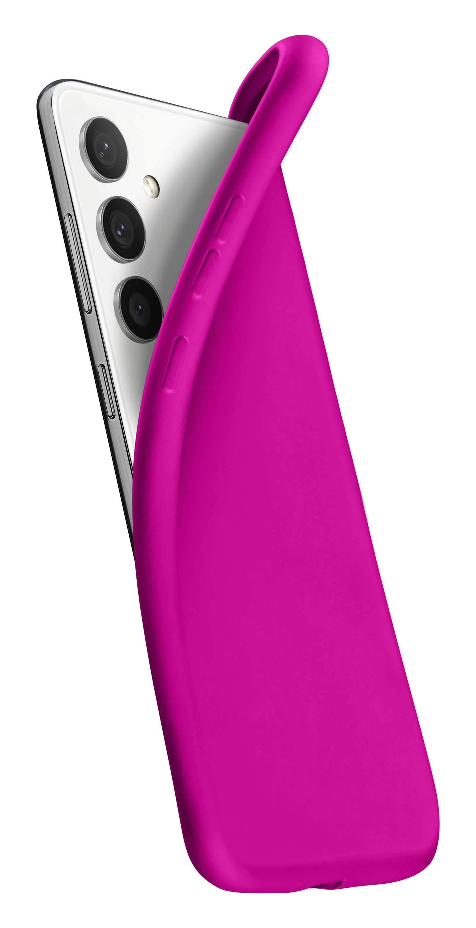 Cellularline Chroma - Galaxy A36/A56 Custodia in gomma morbida e colorata