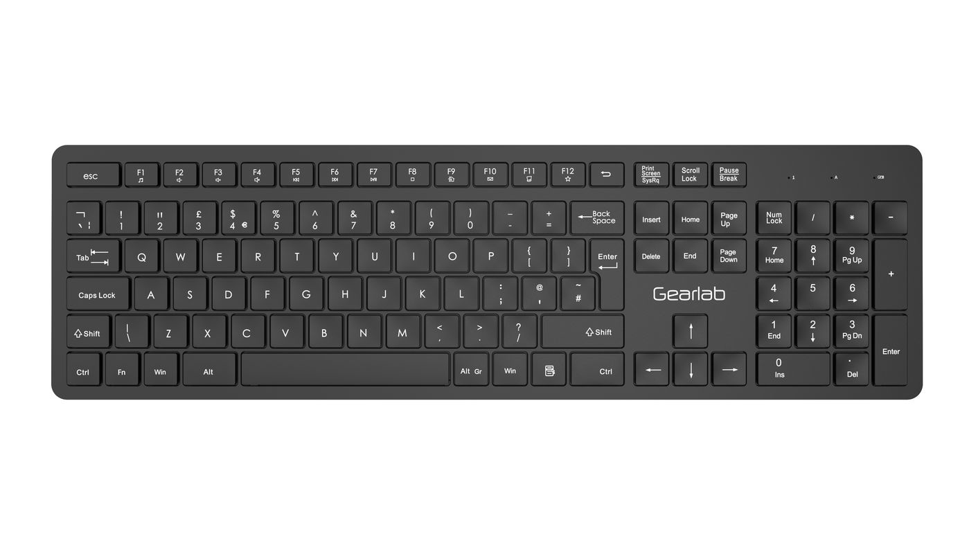 eSTUFF GLB211302 keyboard Office USB QWERTY UK English Black – image 3