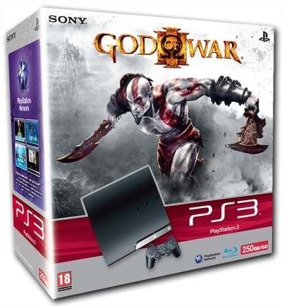 Sony Interactive Entertainment 250GB PlayStation 3 Slim + God of War
