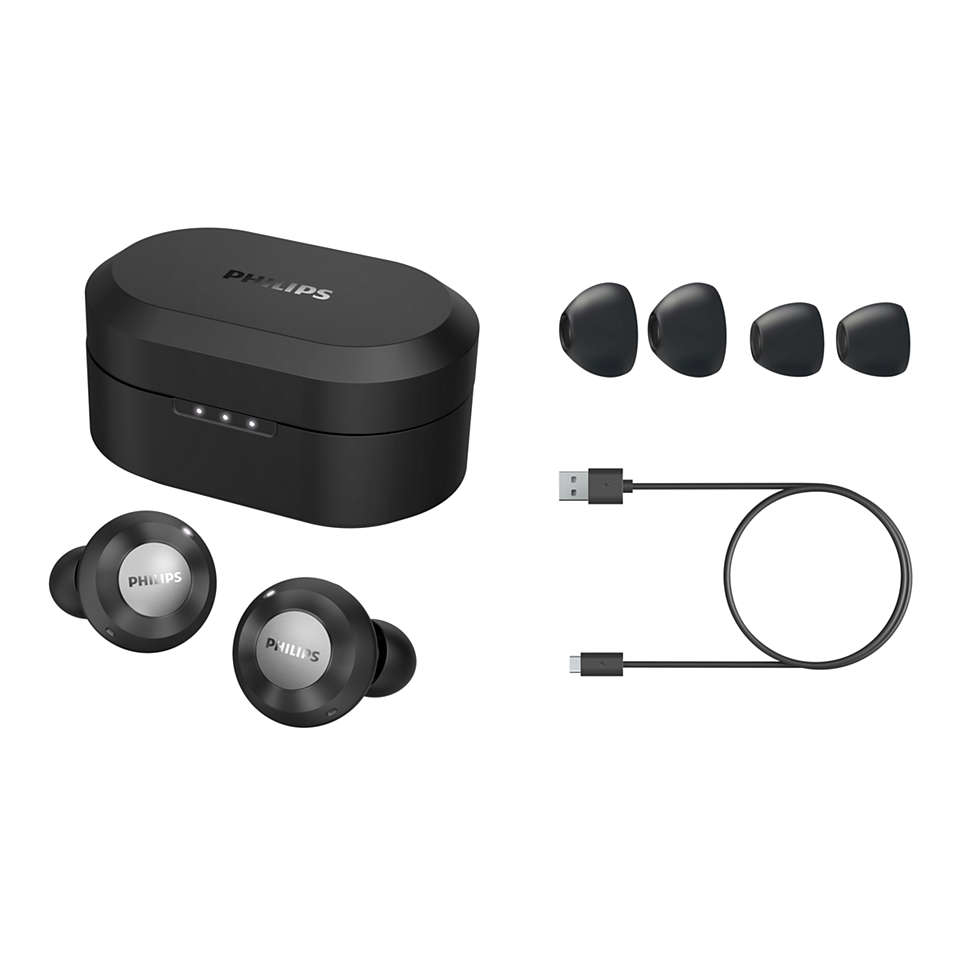 Philips TAT8505BK headphones/headset Wireless In-ear Music Bluetooth Black – image 2