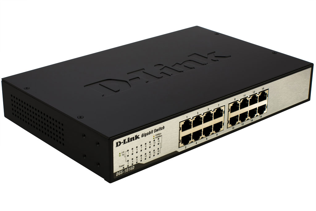 D-Link 16-ports Gigabit Unmanaged Switch