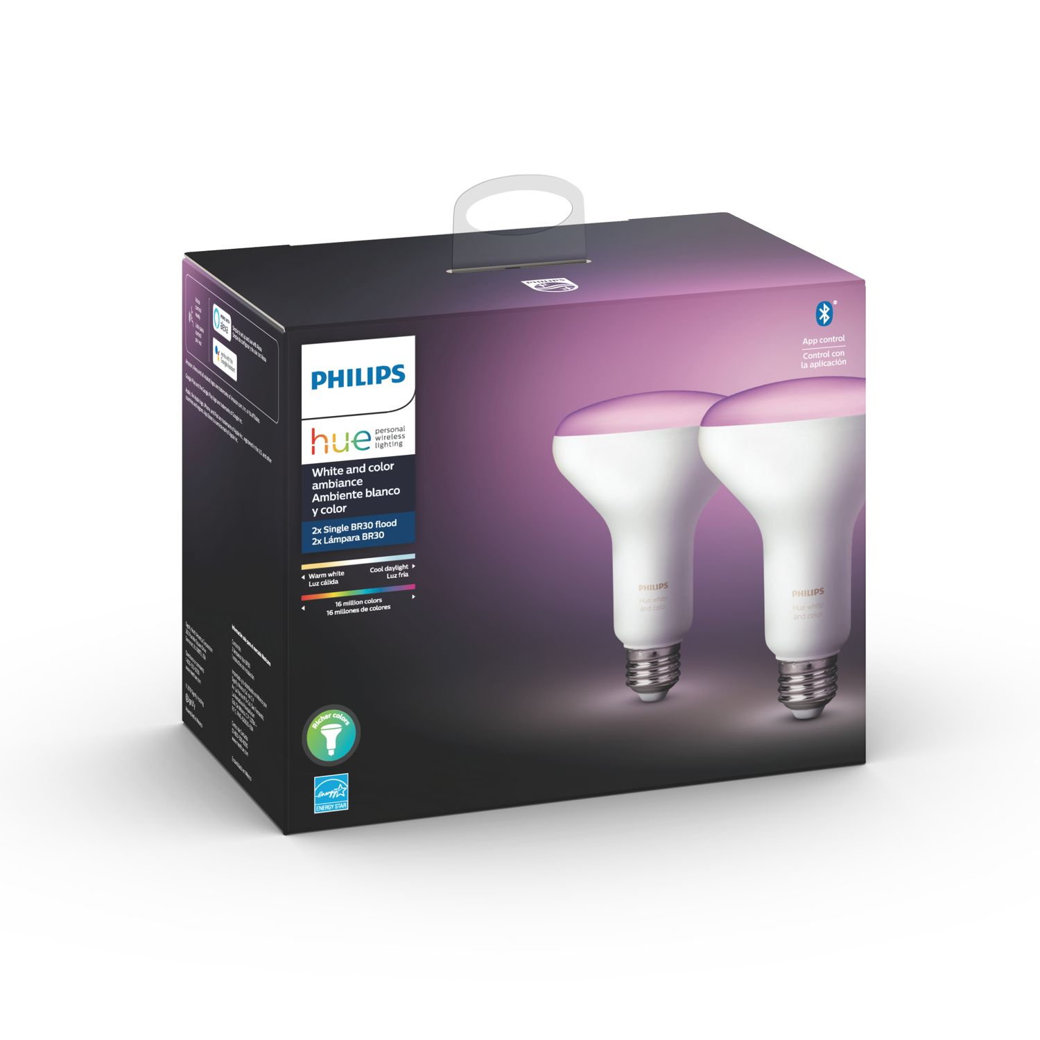 Philips by Signify Philips Hue White and colour ambience 046677548582 smart lighting Smart bulb Bluetooth/Zigbee – image 9