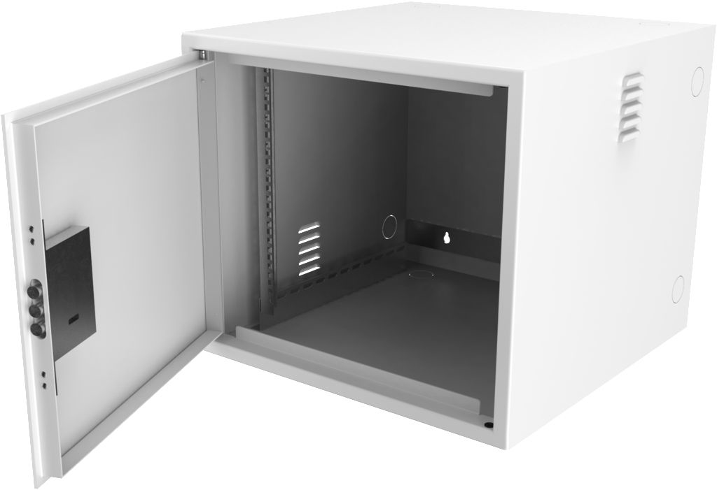 Lanview RWMIP20W12U60B rack cabinet 12U Wall mounted rack White