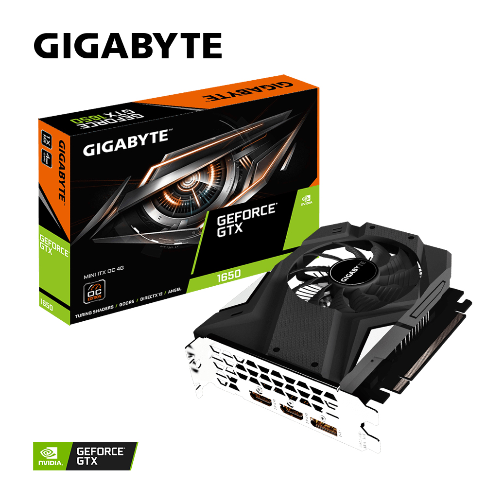 GIGABYTE GeForce GTX 1650 MINI ITX OC 4G – image 2