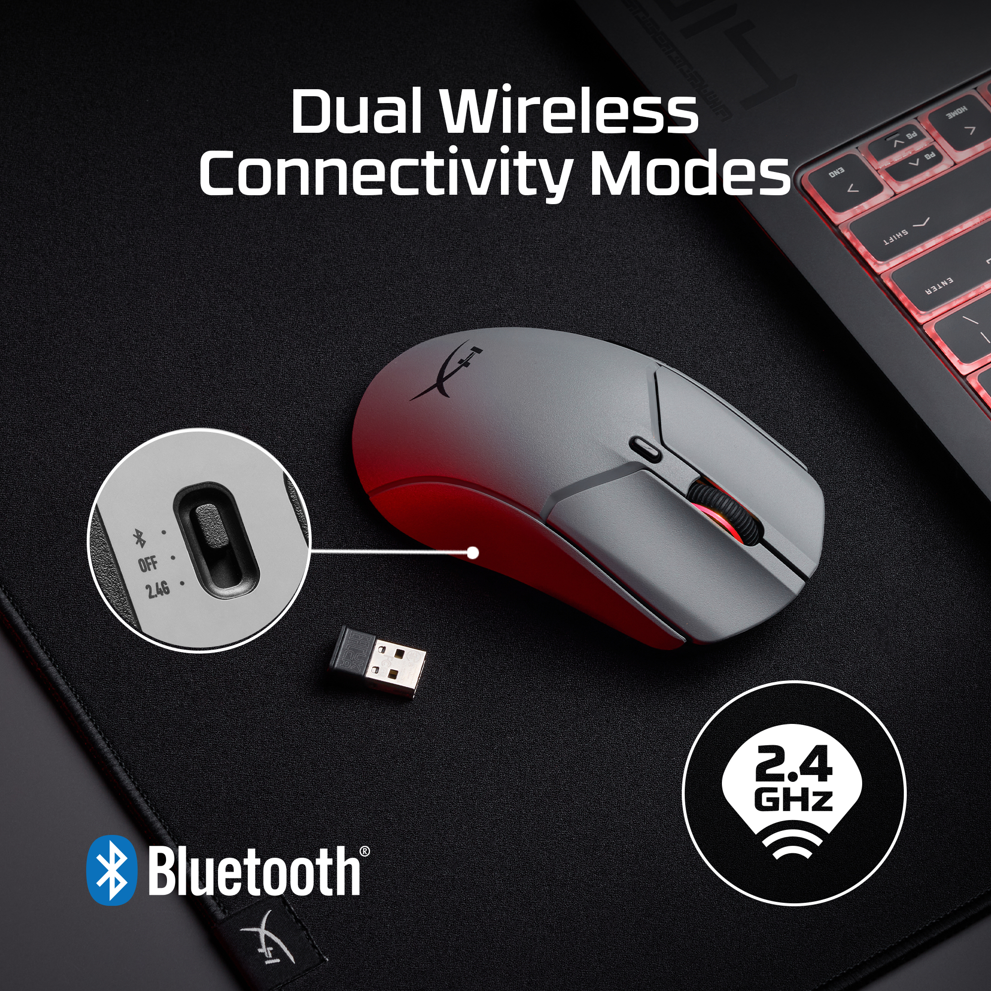 HyperX Pulsefire Haste 2 Pro 4k Wireless Gaming Mouse – image 6