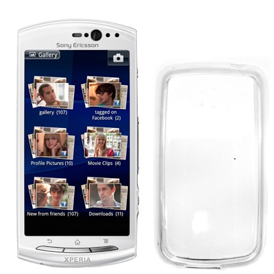 Celly GELSKIN210 mobile phone case Cover Transparent