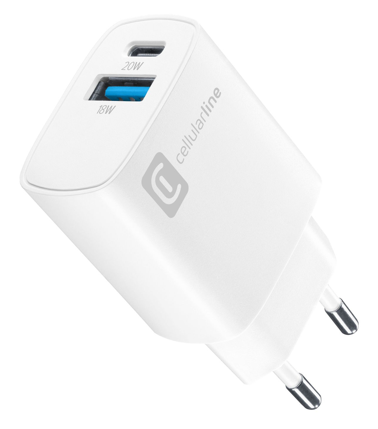 Cellularline MICROPACK 20W MULTIPORT WALL CHARGER