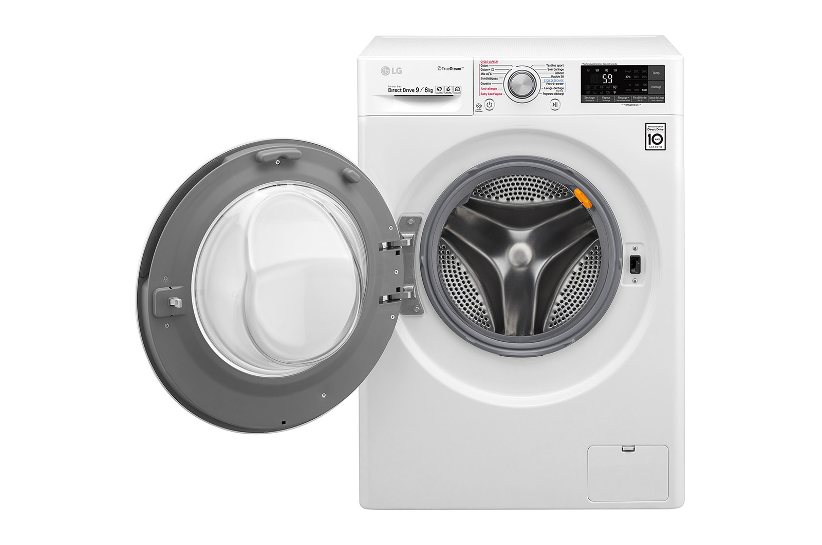 LG F964J71WRH washer dryer Freestanding Front-load White – image 2