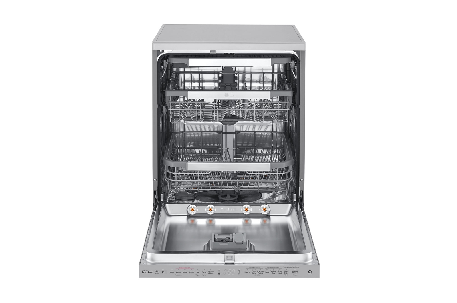 LG DF415HSS dishwasher Semi built-in 14 place settings – image 2