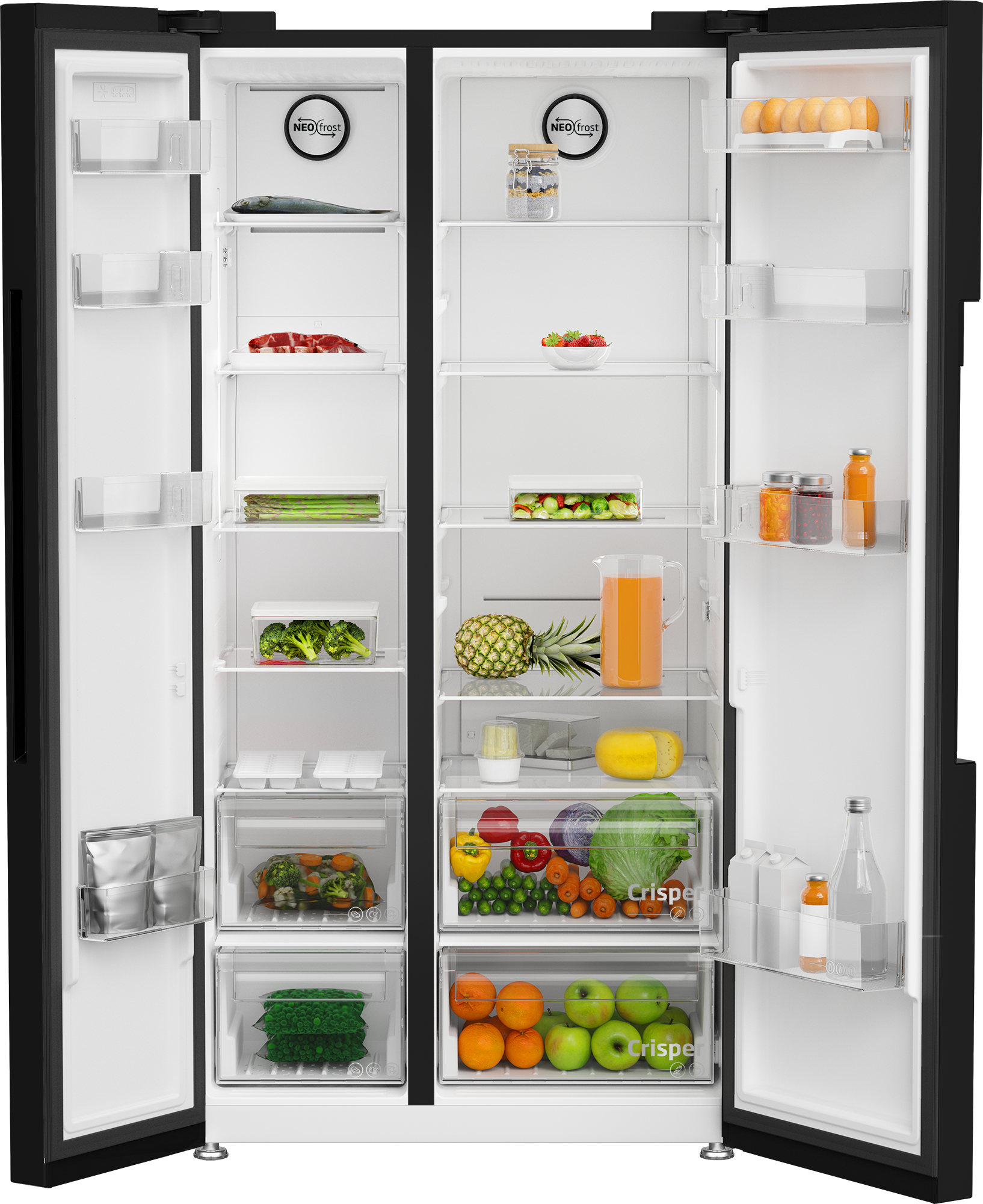 Beko ASL1342B Freestanding American Style Fridge Freezer with NeoFrost™ – image 3