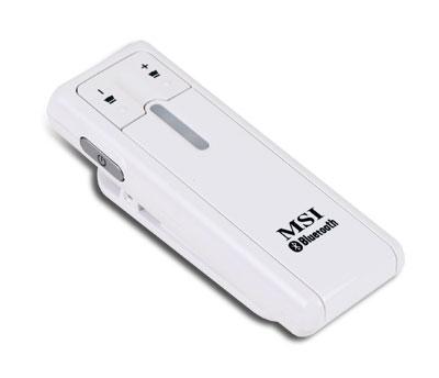 MSI FS110 Headset Wireless Bluetooth White