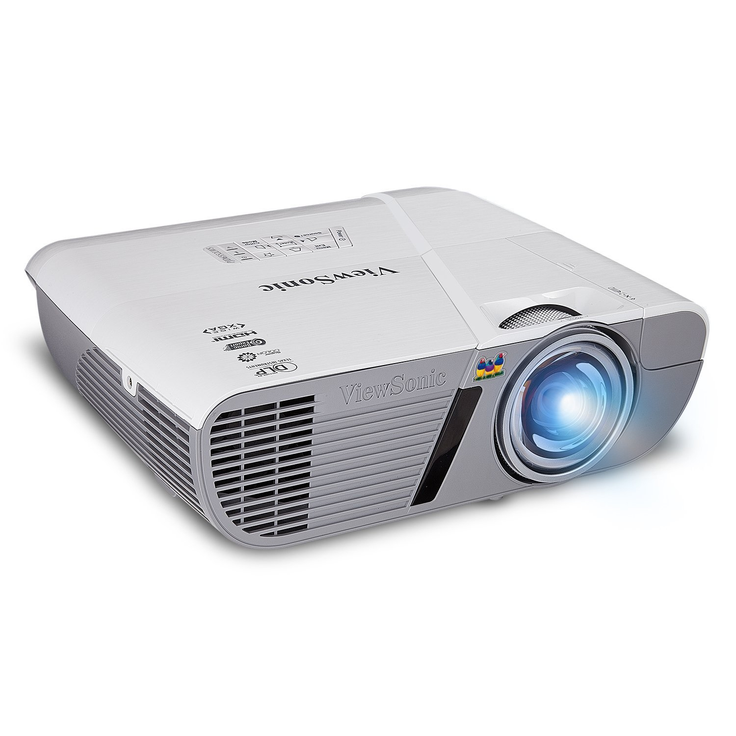 Viewsonic PJD6552LWS data projector Short throw projector 3200 ANSI lumens DLP WXGA (1280x800) White – image 3