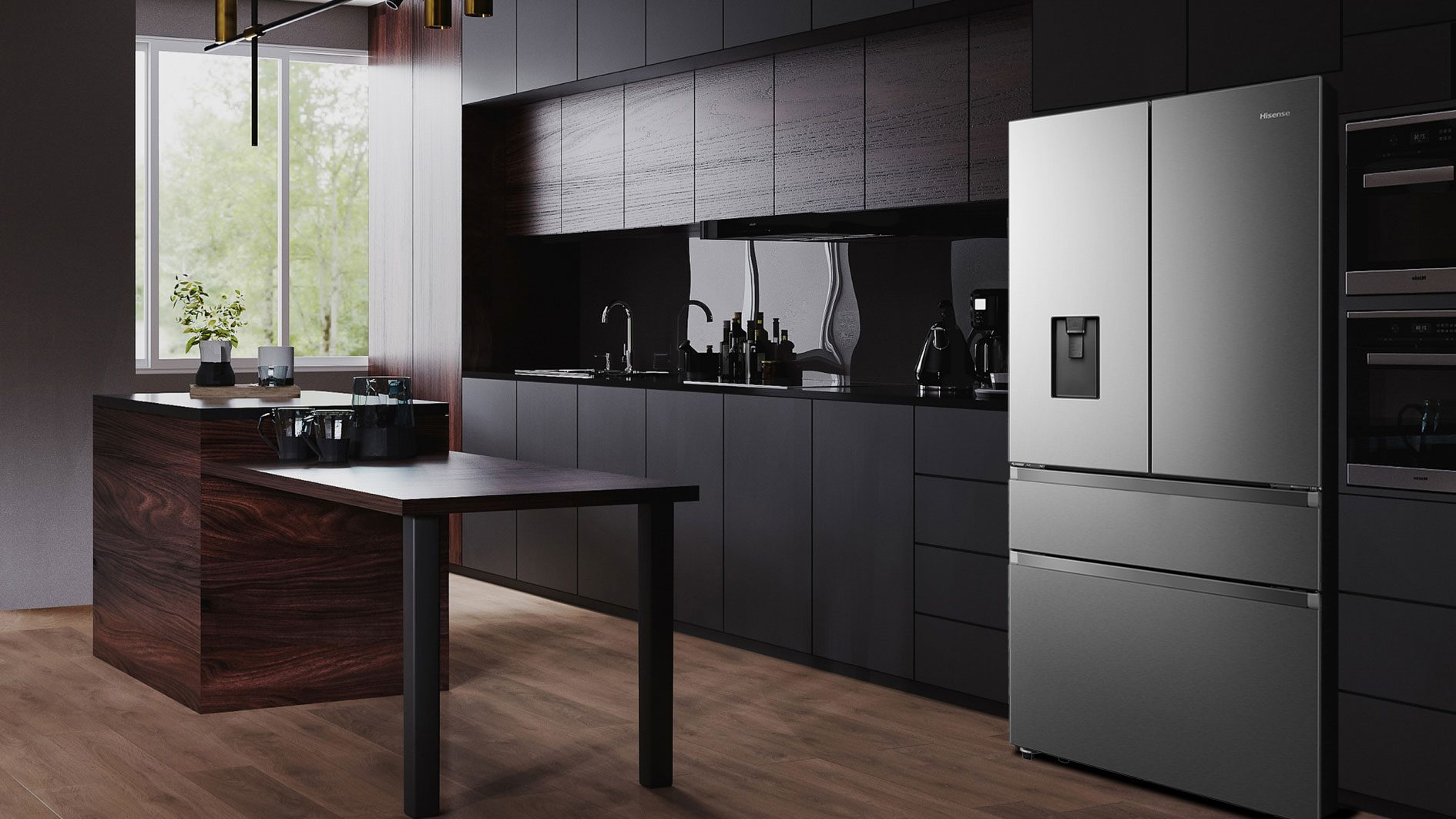 Hisense FMN530WFI side-by-side refrigerator Freestanding – image 8
