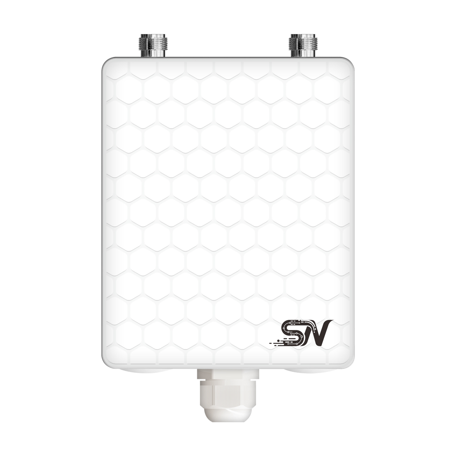 SilverNet SIL-BASE bridge/repeater Network bridge 2500 Mbit/s White – image 1