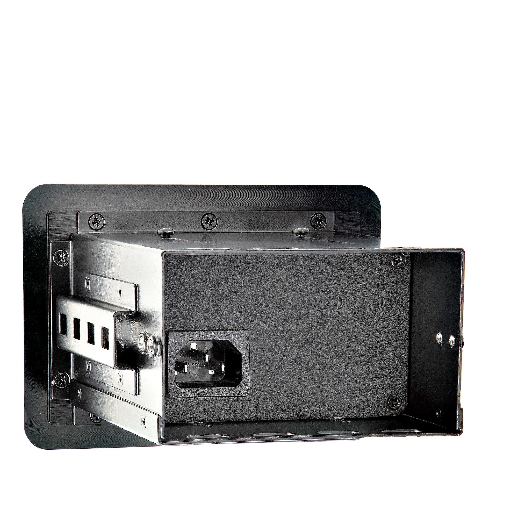 StarTech.com Conference Table Power Center with 1x CE Certified Schuko AC Outlet & 2x USB BC 1.2 - Recessed In-Table/Desk Power Strip/Charging Station for Meeti – image 4
