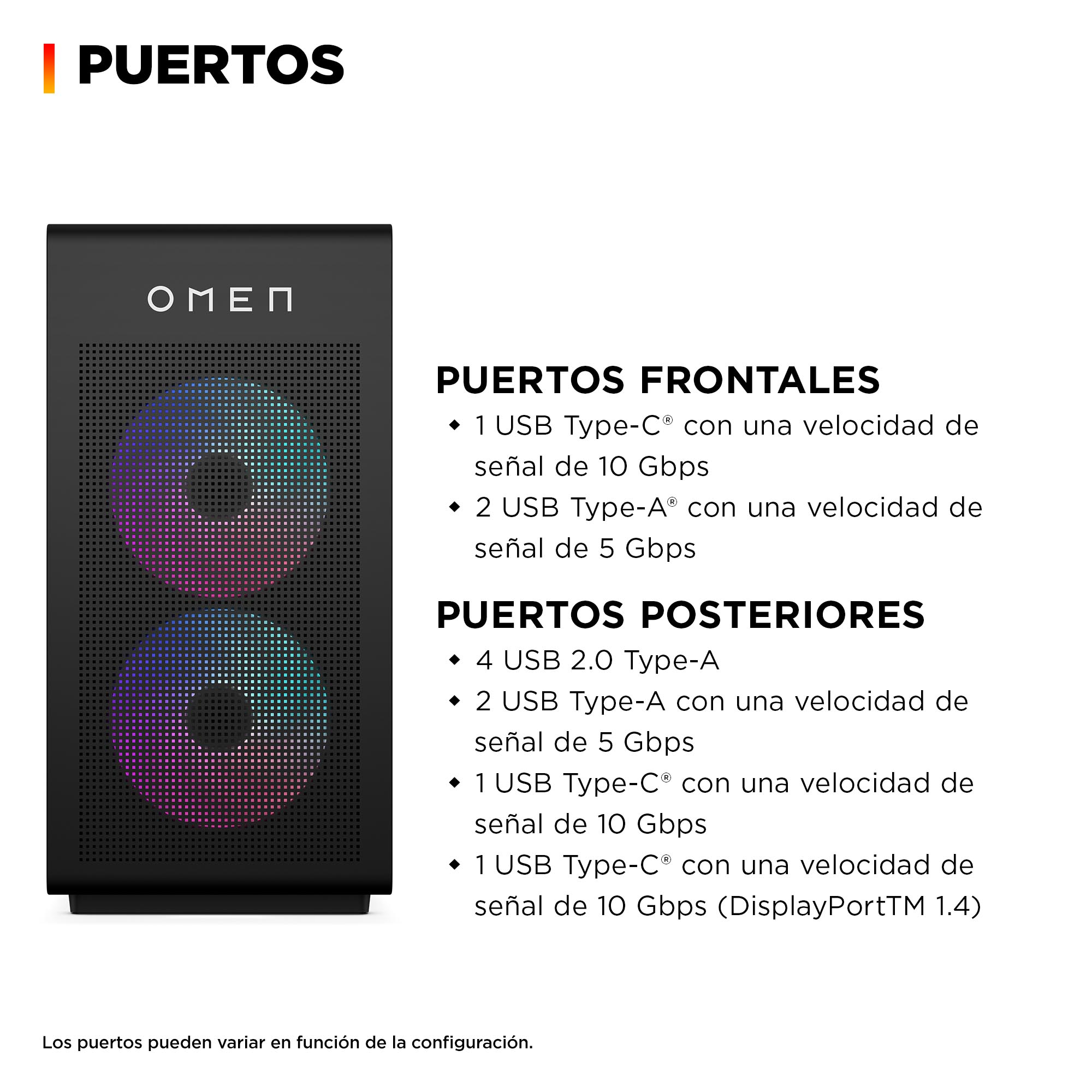 PC gaming OMEN 35L GT16-1001ns - imagen 4